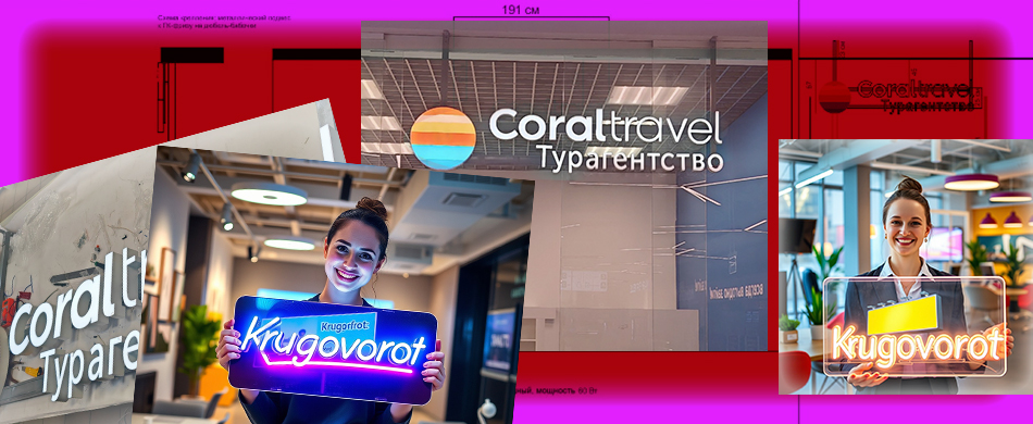 Световые буквы
